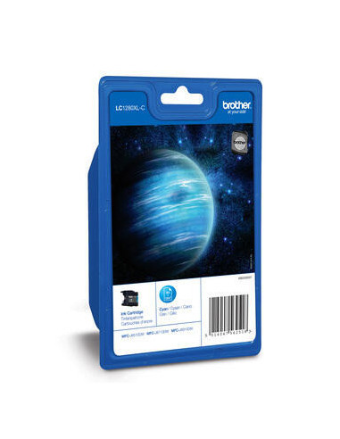 Tinteiro BROTHER LC1280XLCBP Azul XL...