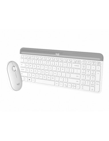 Logitech Slim Wireless Combo MK470 -...