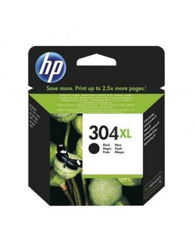 Cartucho HP 304XL Preto N9K08AE#ABE -...