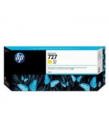 Tinteiro HP 727 Amarelo de Alta...
