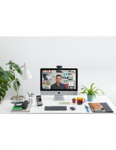 Câmara Web Logitech C505e, HD 720p,...