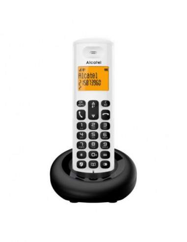 Telefone Fixo Alcatel E160 Branco -...