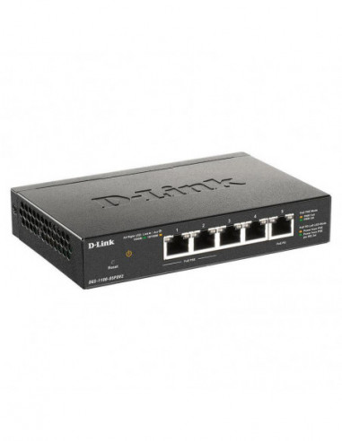 Switch D-Link DGS-1100-05PDV2, 5...