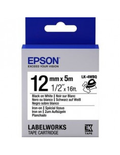 Epson Tape - Lk-4wbq Iron...