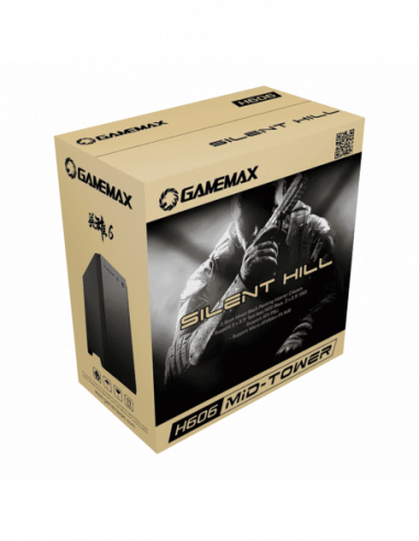 Caixa Micro ATX Gamemax SilentHill...