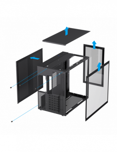 Caixa Gamemax Infinity ATX, Design...