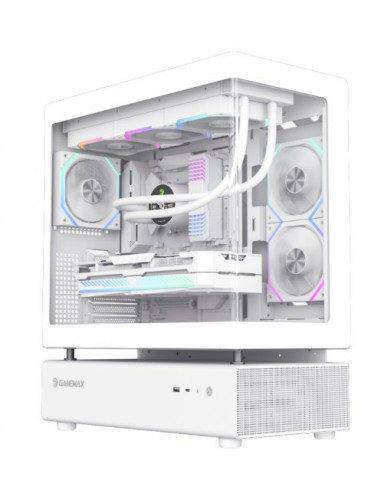 Caixa Gamemax N80 White - ATX, Vidro...