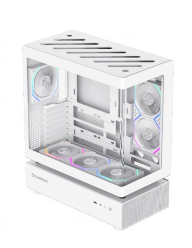 Caixa Gamemax N80 White - ATX, Vidro...