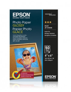 Papel EPSON PHOTO 4X6 (50...