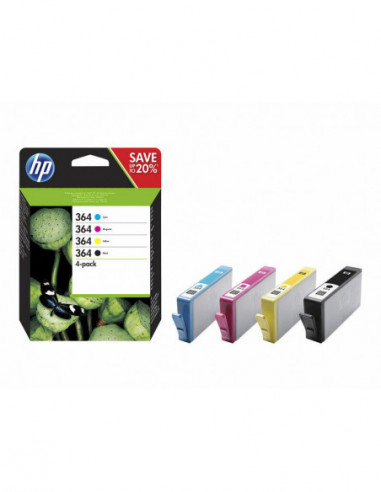 HP 364 original CMYK Ink cartridge...