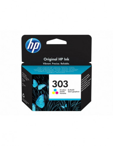 Tinteiro HP 303 Tricolor - 165 páginas