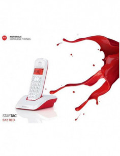 Dect Motorola Serie S12 Rojo