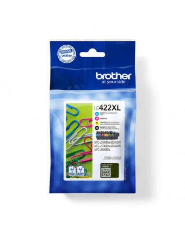 Pack Tinteiros Brother LC422XL: 4...