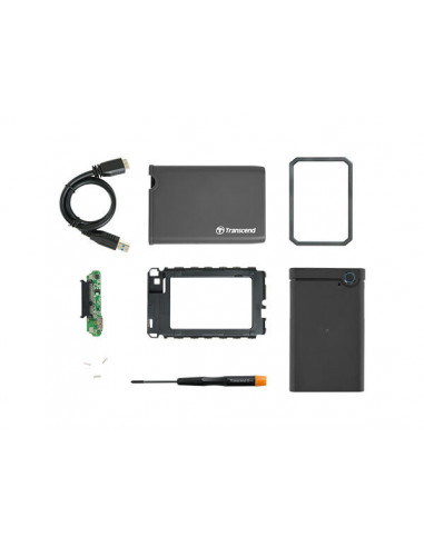 0GB 2.5" SSD/HDD Encl Kit Rubber housing 0GB 2.5" SSD/HDD Encl Kit Rubber housing