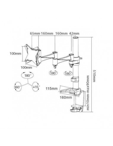 Acessórios para Monitores -...
