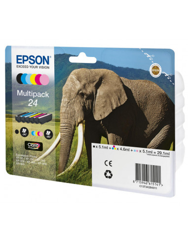 Tinteiro EPSON 24 Multipack 6 Cores +...