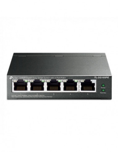 Switch TP-Link TL-SG105PE: 5 Portas...