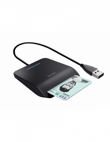 Leitor de Cartões Trust Primo DNI,...