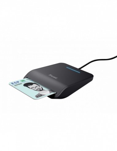 Leitor de Cartões Trust Primo DNI,...