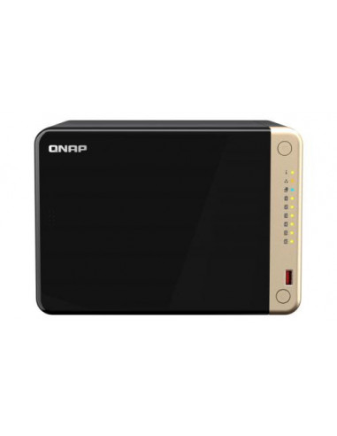 NAS QNAP TS-664: 6 Baias, Intel...