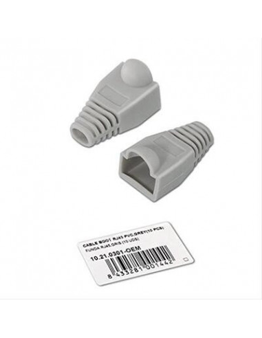Funda Rj45 Gris Oem Pack 10 Ud Nanocable