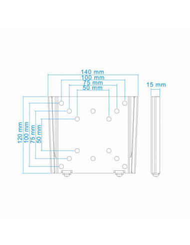 Tooq Soporte Ultra Delgado para...