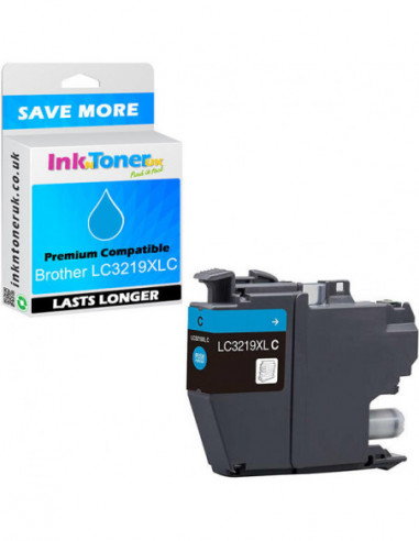 Tinteiro Brother LC-3219XLC Azul de...