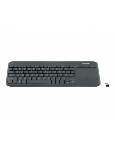 Teclado Inglés Logitech K400 Plus Tv...