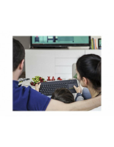 Teclado Inglés Logitech K400 Plus Tv...