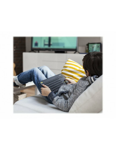 Teclado Logitech K400 Plus - Inglês (UK)