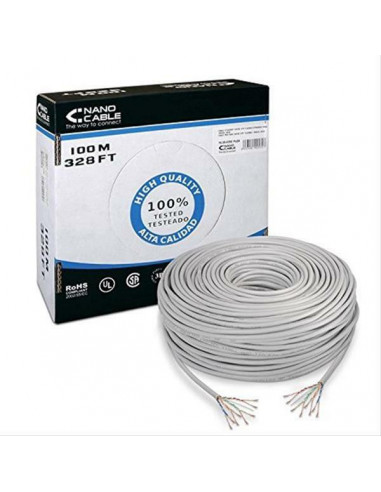 Bobina 100M Cat.5E Utp Rigido... Bobina 100M Cat.5E Utp Rigido...
