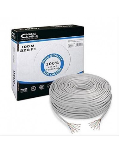 Bobina 100M Cat.5E Utp Rigido... Bobina 100M Cat.5E Utp Rigido...