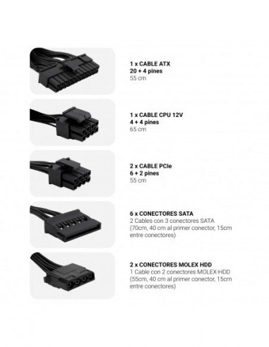 Fonte Alim ATX 750W Coolbox 85%
