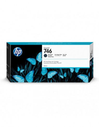 Tinteiro HP 746 300ml Preto Mate P2V83A
