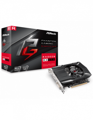 Placa Gráfica PCIe 4GB AsRock PHANTOM...