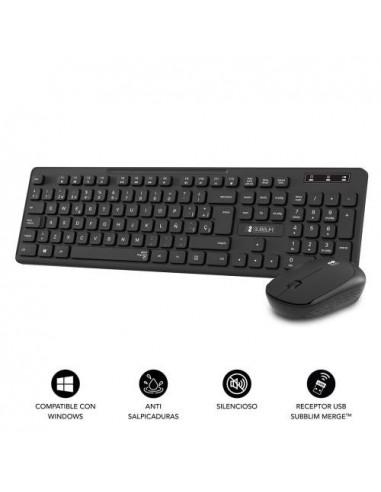 Teclado Y Ratón Inalámbrico Subblim...