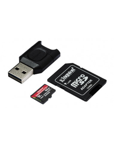 Kingston 64GB microSDXC React Plus... Kingston 64GB microSDXC React Plus...