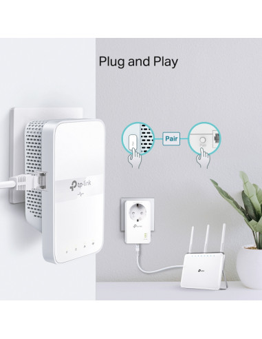 Kit Powerline TP-Link TL-WPA7617KIT:...