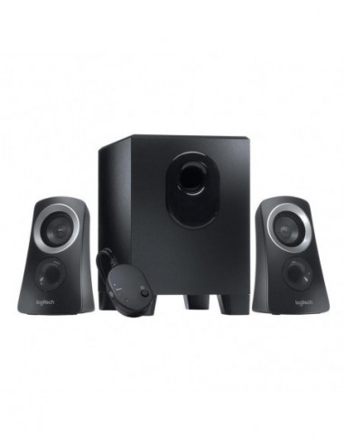 Altavoces Logitech 2.1 Z313 Negro...
