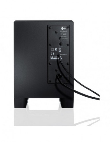 Altavoces Logitech 2.1 Z313 Negro...