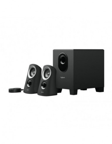 Altavoces Logitech 2.1 Z313 Negro...