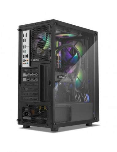 Nox Hummer Frost ARGB Lighting Mid Tower