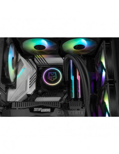 Nox Hummer Frost ARGB Lighting Mid Tower