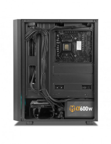 Nox Hummer Frost ARGB Lighting Mid Tower