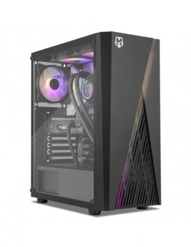 Nox Hummer Frost ARGB Lighting Mid Tower