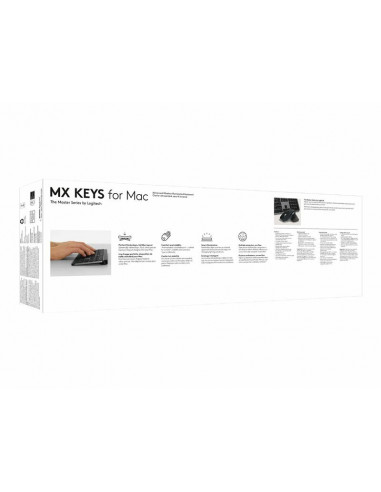 Logitech MX Keys for Mac - teclado -... Logitech MX Keys for Mac - teclado -...