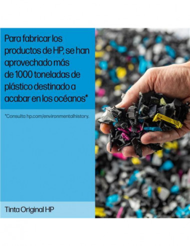 Tinteiro HP 924e EvoMore Cian, Alta...