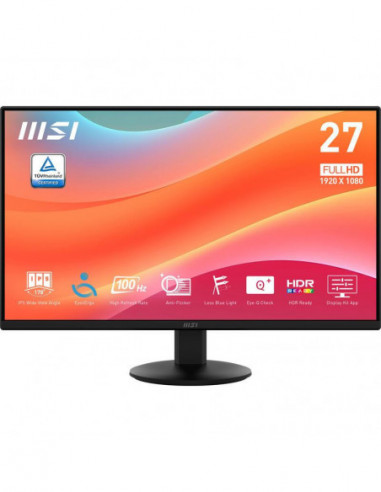 Monitor MSI Pro MP272L 27": IPS Full...