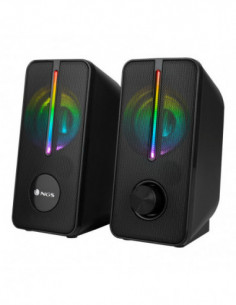 Ngs Colunas Gaming 2.0 Rgb...