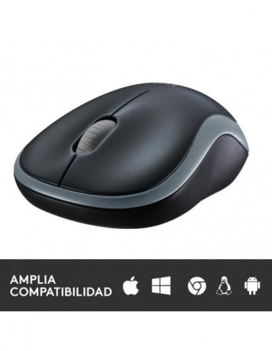Rato Sem Fios Logitech M185, Cinza